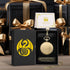 Mini DND Dice Set: 7pcs Polyhedral Metal D&D Dice with Smooth Pocket Watch Shell Case, Gifts & Accessories