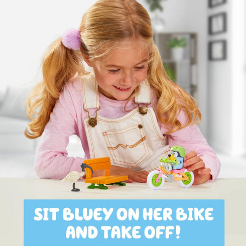 Bluey Bicycle Vehicle and 2.5-3" Figure Pack