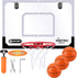 Large Indoor Mini Basketball Hoop Set for Kids and Adults, 24 X 16 Inch Board with 3 Balls and Complete Accessories,