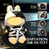 2 6.7 Inches (17cm) Pcs Doll Car Seat for Dolls, Cute Car Air Vent Decoration Sofa for Blind Box Toys, Doll Accessories