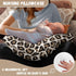 Mintulipy Leopard Nursing Pillow Cover Fits The Original Support Pillow for Breastfeeding and Bottle Feeding Leopard