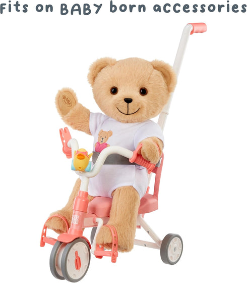 Baby Born My Teddy Bear, Soft Cuddly Posable Toy with Removable Outfit