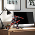 LQPFBSM Set 585 2 Black Wanderer Mech Building Pieces Dark Robot Action Figure with Weapon Modes Ronin Destroyer Model