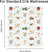 30x40 Inch Baby Blanket for Boys Girls, Soft Lightweight Minky Dot Blanket with Farm Animals, Double-Layer Dotted