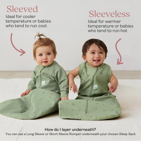 0.2 (8-24 ergoPouch Jersey Sleeping Bag TOG Arms-Out Baby Sleep Sack, Ideal Transition from Swaddling, Slim Fit Keeps