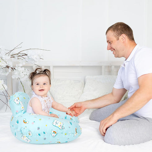 AMASKY Nursing Pillow, Plus Size Ergonomic Design, Breastfeeding Pillows Support for Mom and Baby, Removable Cotton