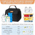 Docami Pack 6 9 Breast Milk Cooler Bag with Ice Fits Bottles Milk Up to Ounce, Breast Pump Cooler Bag for Nursing Mom