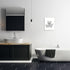 Oversized Baby Elephant Bathtub Art for Safari-Themed Nursery