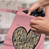 VBCVBGFH 4 Pack Leopard Heart Cute Leopard Wet Bag Waterproof Reusable Wet Dry Bag for Swimsuit Clothes Cloth Diaper