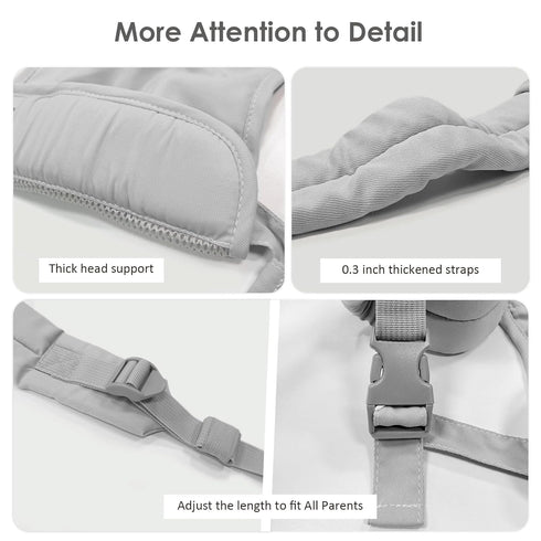 Toddler(8-30lbs), Baby Carrier Newborn to Toddler Carrier with Adjustable Shoulder Strap, Baby Holder Carrier