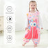 4 3-5T, HAHASHOW Infant Toddler Sleeping Bag, Baby Sleeping Sack Sleeveless, Early Walker Sleeping Sack, Season Swaddle
