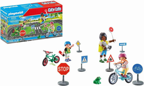 Playmobil Traffic Education Toy Set