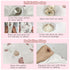 3-36 Inflatable Baby Seat for Babies Months, Baby Chair with Fence & Built in Air Pump, Blow Up Floor Baby Seat