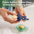 Haakaa Baby Fruit Food Feeder & Mini Freezer Nibble Tray Combo, BPA Free Silicone Feeder for Infant Self Feeding