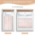 siphylline 52" 34" Pink and Light Gray Stripe Pattern Doodle Art Extra Large Resuable Potty Training Pad Soft Absorbent
