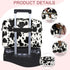 Mommy Pritent Diaper Tote - Baby Bag with Pacifier Case, Shoulder Straps, Stroller Clips, Waterproof Large Maternity