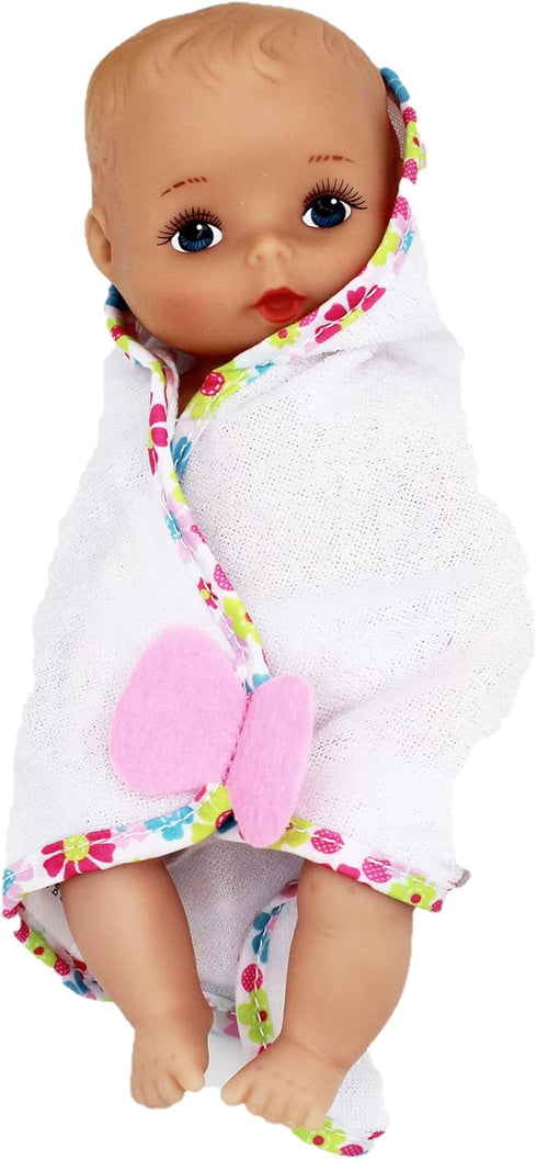 Baby's First Doll, Bathtime with Baby Softina, Machine Washable Doll, Lifelike Features, for Ages 1+