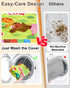 50x50, Foam Baby Play Mat Removable and Machine Washable Cover, Thicken Cushioning Playmat and Perfect for Playpen