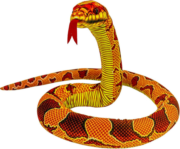 59'' Large Snake Plush Toy - Washable Giant Simulation Cuddle Toy for Boys and Girls Birthday Gift