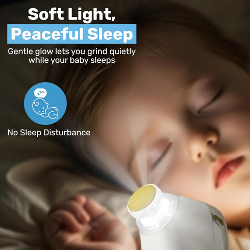 5-in-1 Trimmer 3 Baby Proof Me Baby Nail File Kit | Baby Nail with LED Lights, Baby Nail Buffer for Infants & Toddlers