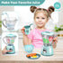 Set Playset, 3 4 5 6 7 8 Shemira Play Kitchen Accessories, Play Kitchen Appliances Toy with Coffee Maker, Blender