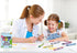 24 Pack 8 1-3 4-8, WOSWEL Super Washable Jumbo Crayons Bulk, Crayons with Bright Colors, Non-Toxic Easy-Grip