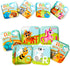 Floating Baby Bath Books - Kids Learning Bath Toys, Waterproof Bathtime Toys for Toddlers (Set of 4: ABC Animal Bath