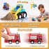 Atiger 18 PCS Easter Egg Fillers with Toys Inside, Easter Basket Stuffers for Toddlers Filled Pull Back Engineering