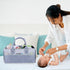 Loisdaro Baby Diaper Caddy Organizer for Changing Table, Baby Storage Basket for Diapers and Baby Wipes,Car Caddy
