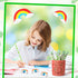 60 Pieces Rainbow Erasers, Cute Classroom Erasers for Kids, St. Patrick's Day Erasers for Office School