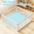50x50 Tummy Baby Play Mat for Floor,Soft Playpen Mat,Thick Foam Playmat for Time,Safe Non-Slip Backing
