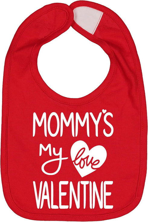 Aiden's Corner Handmade Cute Baby Holiday Valentine Bibs, Boy Girl Love