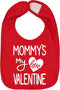 Aiden's Corner Handmade Cute Baby Holiday Valentine Bibs, Boy Girl Love