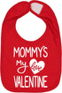 Aiden's Corner Handmade Cute Baby Holiday Valentine Bibs, Boy Girl Love