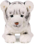 Ice King Bear Baby Tiger Plush Toy, 10 Inches, Cute Stuffed Animal (White)