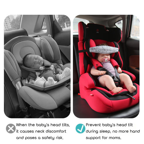 PandaEar 2 Pack Baby Head Support for Car Seat, Neck Relief Headrest Strap for Toddler Kids Children, Stroller