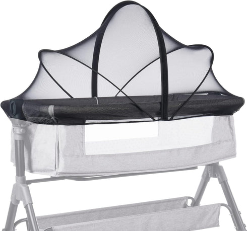 Mosquito Net for Baby Crib to Keep Insects/Bugs/Cats Out, Toddler Bassinet Bedside Sleeper Crib Tent Safety Net
