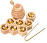 Sorting Stacking Wooden Toys for Toddlers, Montessori Sensory Bin Tool Toys, Fine Motor Skill Tactile Educational Gift