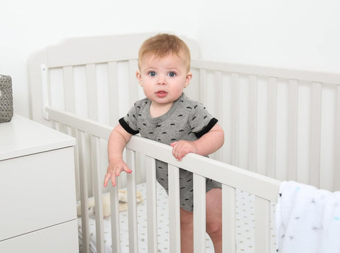 Set, 2 Pack, 100% 28 52 Elys & Co. Crib Sheets, Baby Boy/Girl Fitted Crib Mattress Sheet Jersey Knit Cotton, Infant