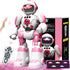 3-5, 3 4 5 6 Programmable 7 8 9 8-12 Robot Toys for Kids Robot for Girls Year Old Upgrade Record Voice Remote Control