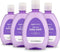 Amazon Basics Hypoallergenic Tear-Free Night-Time Baby Calming Bath, 13.6 Fl Oz (Pack of 4) (Previously Solimo)