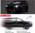 BDTCTK 1/32 Lexus LX570 Off-Road Luxury SUV Model Car, Zinc Alloy Pull Back Toy with Sound and Light (Black)