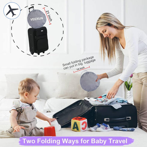 Crib Tents to Keep Toddler from Climbing Out Baby Safety Crib Tent Falls and Mosquito Bites Prevention Portable Baby