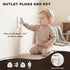 45 Pack Pack Baby Proofing Kit for Child, Child Safety Cabinet & Drawer Locks, No Drill Corner Guards, Outlet Covers