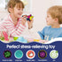 2 in 1 Kids Fidget Toy Magic Cube with Colorful Planet Pattern for Boys & Girls Solar System