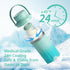 Godgetory 2 22 oz, 24H Breast Milk Cooler with Bottles, Portable Breastmilk Chiller Insulated Milk Storage Container