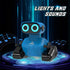 2.4Ghz 3 4 5 6 7 8 KaeKid Robots for Kids, Remote Control Robot Toys with LED Eyes & Flexible Arms, Dance & Sounds, RC