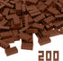 Classic Building Bricks, 200 Piece 2x4 Building Blocks STEM Creative Toys Compatible with All Major Brands for Kids Age