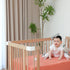 Breathable Crib Sheets for Toddler Bed Mattresses 100% Muslin Cotton Crib Sheets Fitted Boys Girls 2 Pack Soft and Comfortable Boho Bedding for Baby Neutral (Orange Pink&New Camel) by Rutiwa
