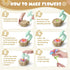 Scvcid Set, 3-12, 3 4 5 6 7 8 9 10 11 12 DIY Art Flower Toys Include Extra Accessories Arts and Crafts Activity Kit